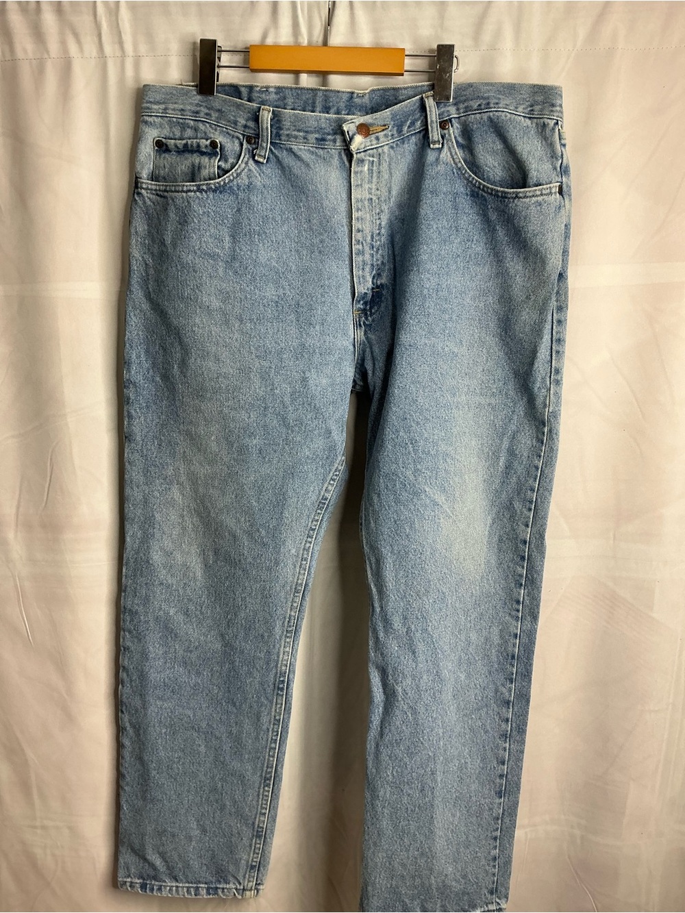 2298 - Wrangler Light Blue Straight Men's Jeans